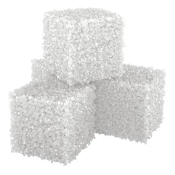 Stack of white sugar cubes, 3D rendering Stack of white sugar cubes, 3D re... 스톡 사진