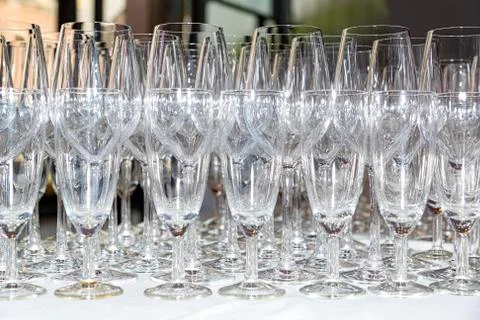 Stack of wine cup Stock-Fotos