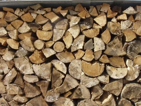 Stack of wood Stock Photos