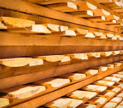 Stack wood Stock-Fotos