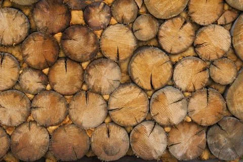 Stack of wood Stock Photos