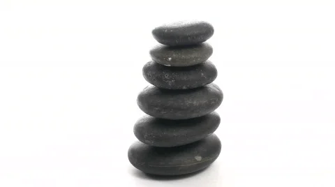 Stack of Zen rocks loop V1 - HD Stock-Footage 569811