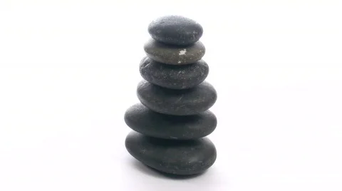 Stack of Zen rocks loop V2 - HD Stock-Footage 569832