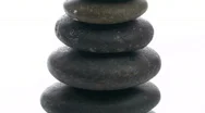 Stack Of Zen Rocks Zoom Out - Hd Stock Footage