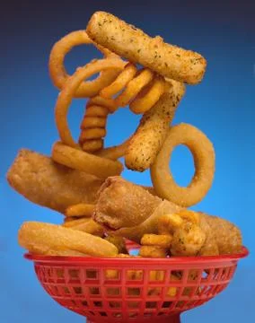Stacked Appetizers Stock Photos