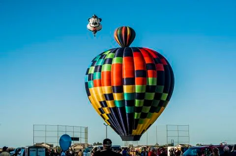 Stacked balloons Foto stock
