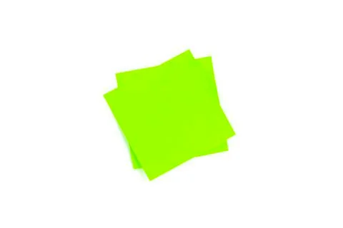 Stacked blank post-it stuck with shadows 스톡 일러스트