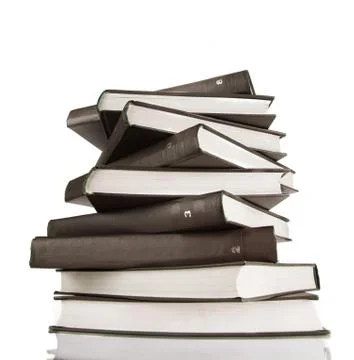 Stacked books Fotos de archivo