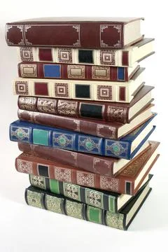Stacked books Stock Photos