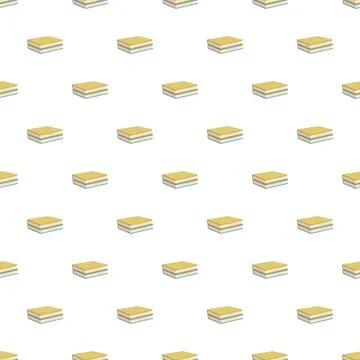 Stacked books repeat pattern illustrating education and knowledge 스톡 일러스트