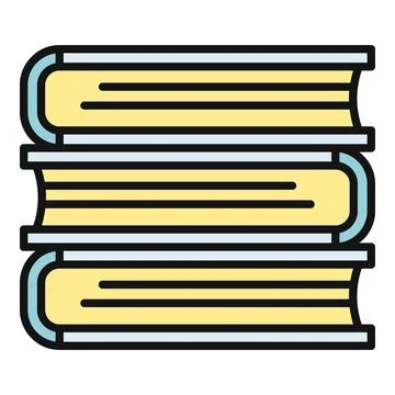 Stacked books representing learning and wisdom development 스톡 일러스트