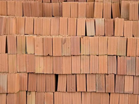 Stacked Bricks Stock Photos
