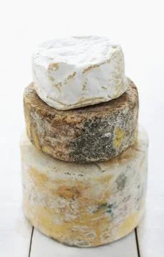Stacked cheese Stock Photos