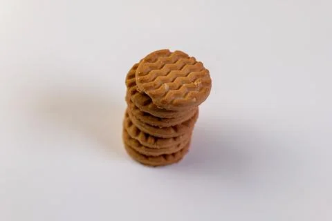 Stacked Cookies Stock Photos