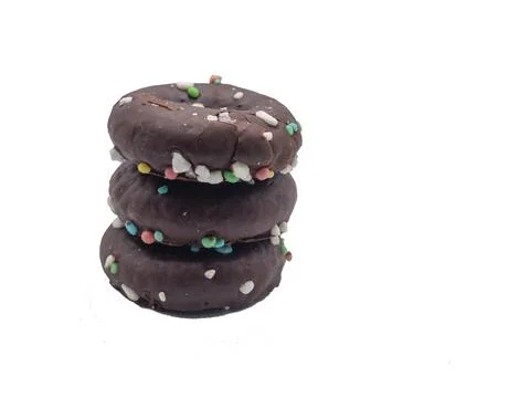 Stacked Doughnuts Stock Photos