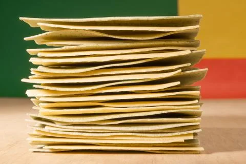 Stacked Lasagne Stock Photos