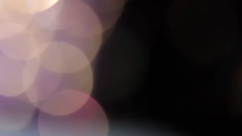 Stacked lights on the left in the blackness Vidéo 318664383