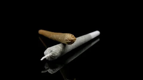 Stacked Marijuana Joints Stock Footage 108590178