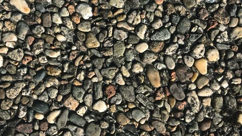 Stacked Pebbles Texture  Video stock 127498023