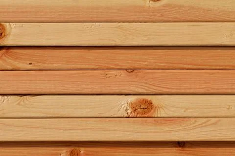 Stacked planks side view Stock Photos