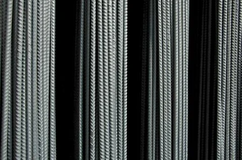 Stacked Rebar Stock Photos