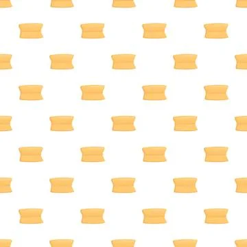 Stacked rectangular shapes creating dessert or pastry pattern Stock Illustration