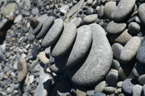 Stacked rocks Stock Photos