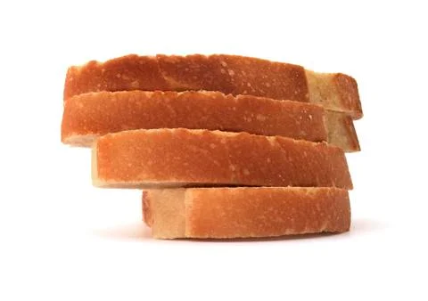 Stacked sliced breads Stock Photos