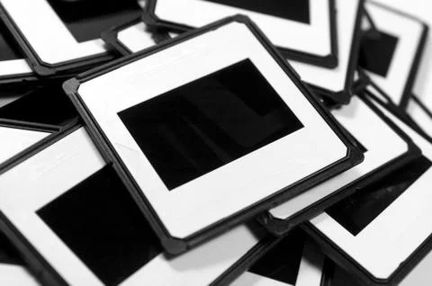 Stacked slides Stock Photos