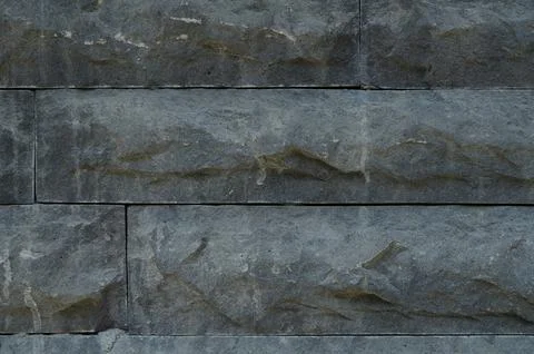 Stacked Split Face Travertine Wall Stone Texture Close Up Stock Photos