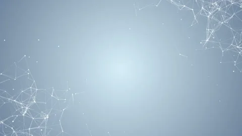 Stacked structures.Plexus structure evolving in organic motion. Abstract Video stock 95450395