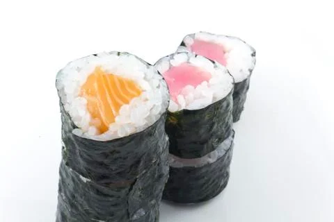 Stacked sushi Stock Photos