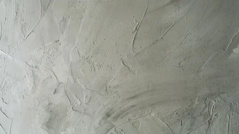 Stacked wall surface painted white Video stock 140374860