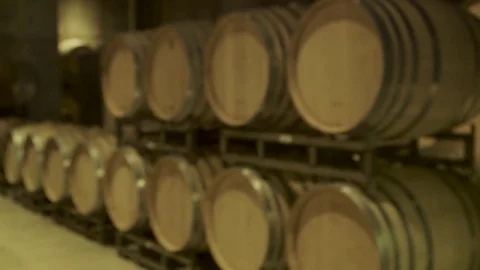 Stacked Wine Barrels  動画素材 78379227
