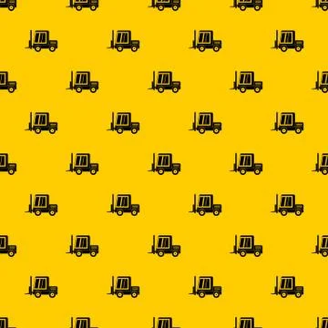 Stacker loader pattern Illustrazione stock