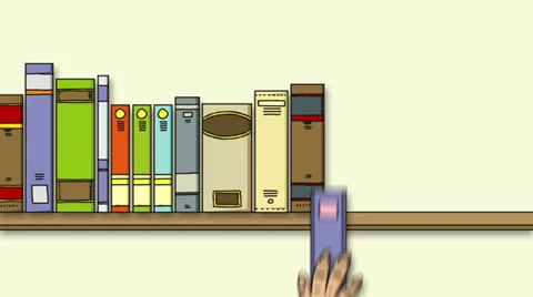 Stacking Books Stock Footage 34263648