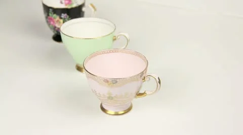 Stacking Cups Stock Footage 10892379