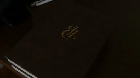 Stacking Old Books On Top Of Each Other Stock Footage 49043110