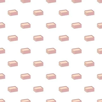 Stacking paper trays forming seamless pattern background Stock Illustration