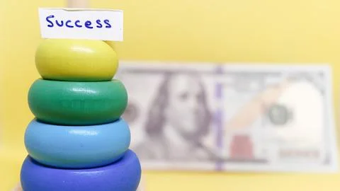 Stacking to Success Stock Photos