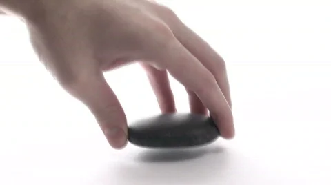 Stacking Zen rocks V1 - HD  Stock Footage 569638