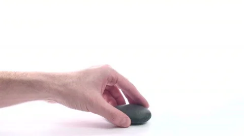 Stacking Zen rocks wide V1 - HD  Stock-Footage 570029