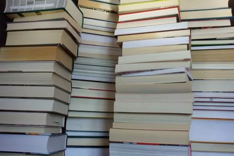 Stacks of books Stock Photos