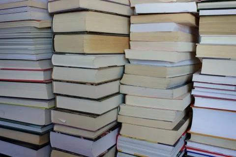 Stacks of books Stock Photos