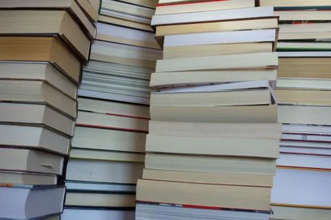 Stacks of books Stock Photos