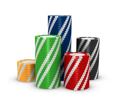 Stacks of fiches Stock Illustration
