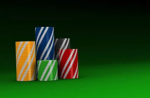 Stacks of fiches Stock Illustration