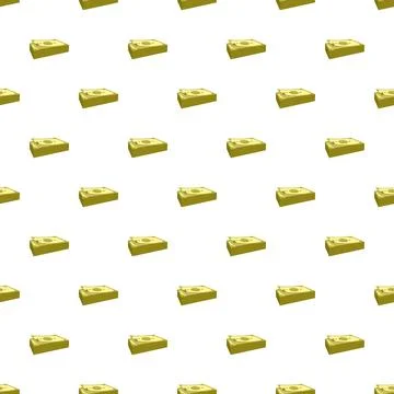 Stacks of money bills financial pattern Stock Illustration