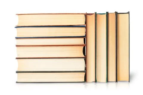 Stacks of old books Stock Photos