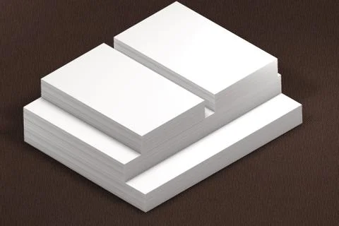 Stacks of paper. template to presentation Stock Illustration